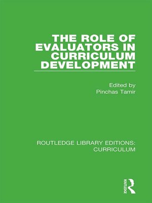 cover image of The Role of Evaluators in Curriculum Development